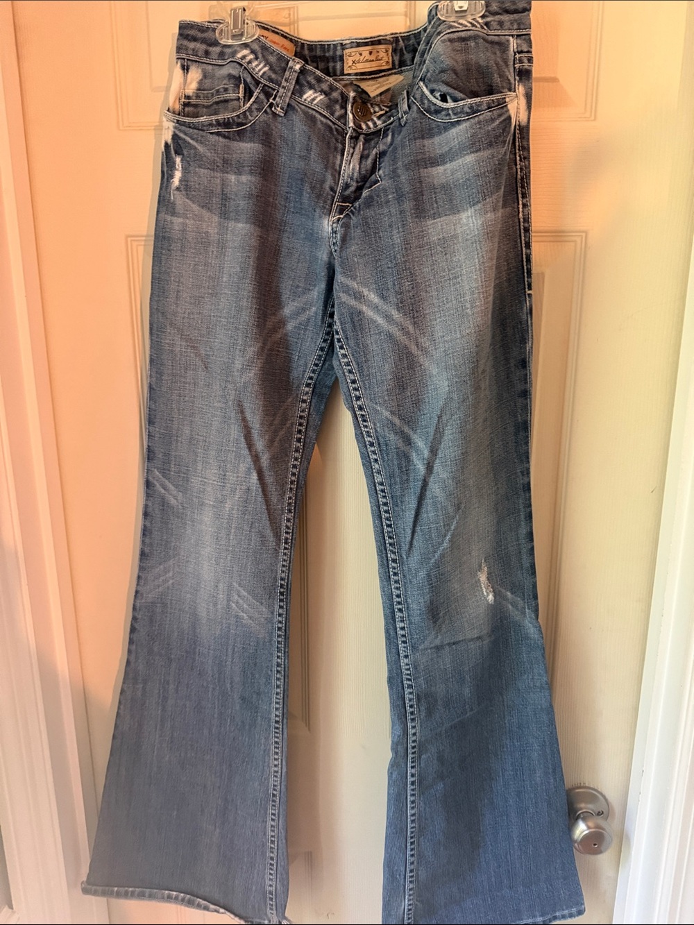 William Rast Medium Blue Flare Jeans
